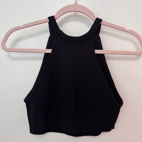 ✨ Babaton/Aritzia | High neck knit crop tank top | Size S ✨ - Picture 2 of 7